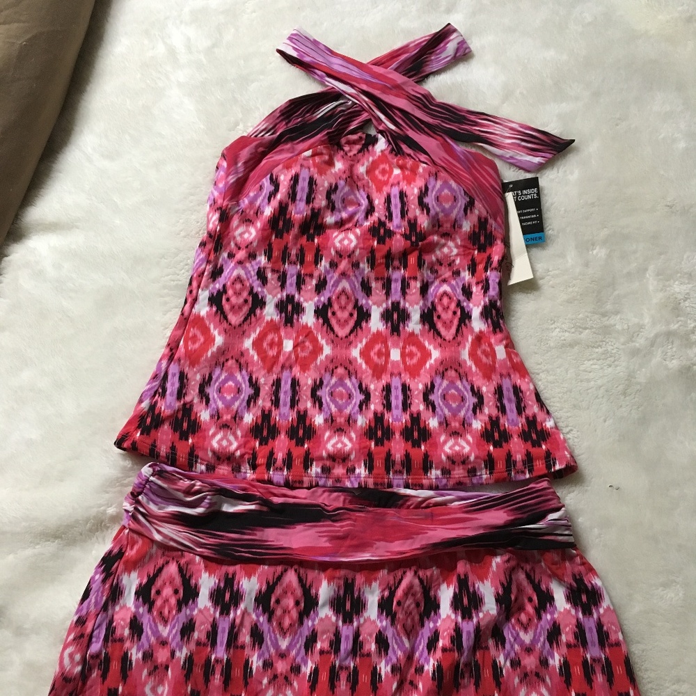 Kenneth Cole Tummy Control swimsuit S